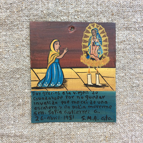 Mexican Retablo  - Square