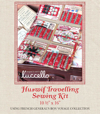 Bon Voyage - Huswif Travelling Sewing Kit Pattern
