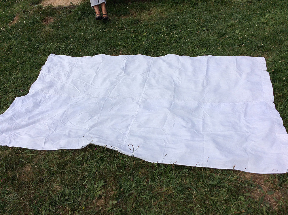 Antique Linen Sheet