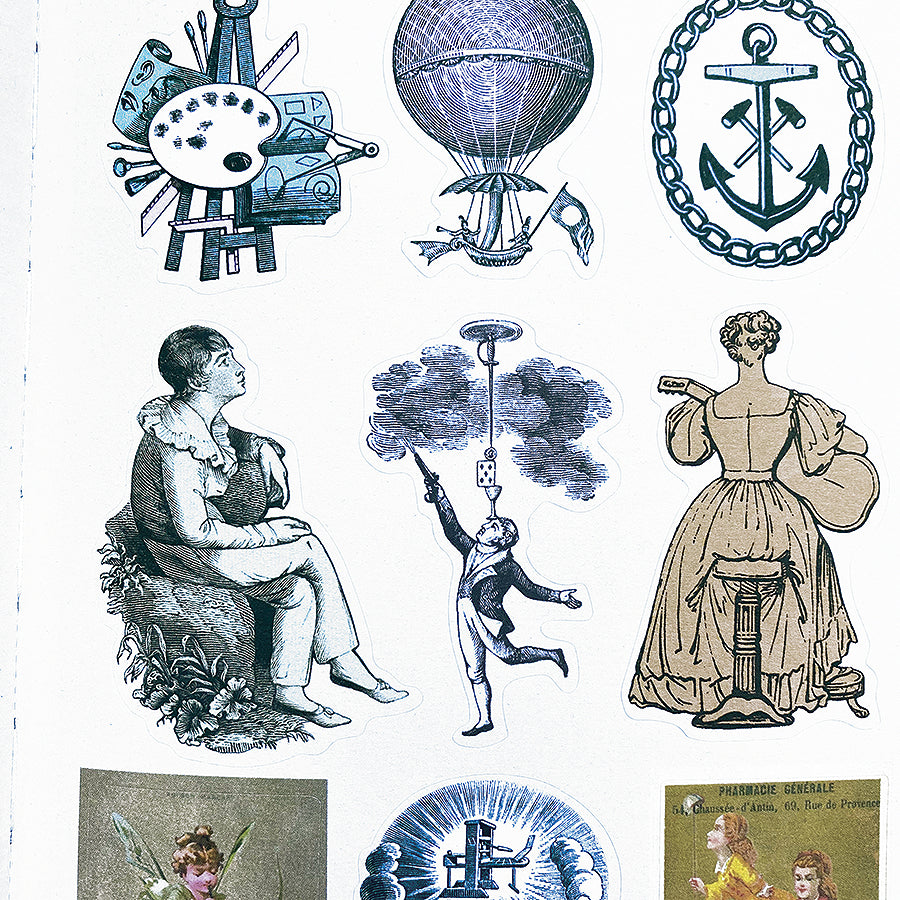 The Antiquarian Sticker Book – FRENCH GENERAL