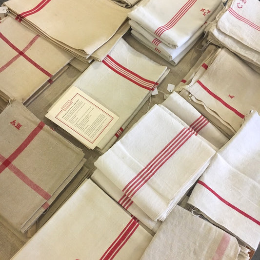 Antique French Linen Torchon