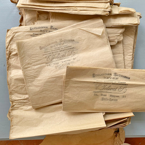 Antique French Bakers Tissue