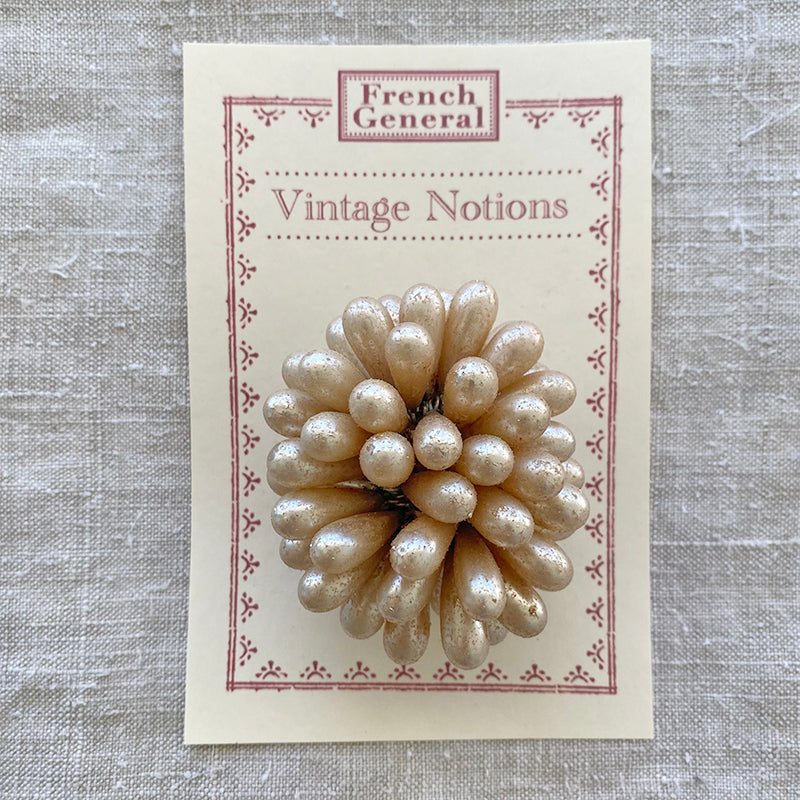 Vintage Glass Pearl Drops