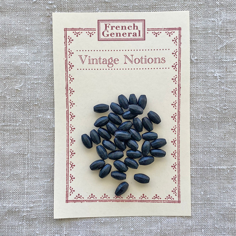 Vintage Jet Beads