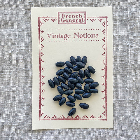 Vintage Jet Beads