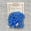 Vintage Glass Flower Beads - Pale Blue