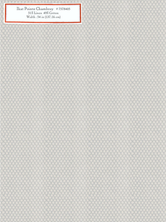 Home Decorative Fabric - Ikat Pointe Chambray