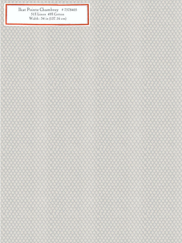 Home Decorative Fabric - Ikat Pointe Chambray