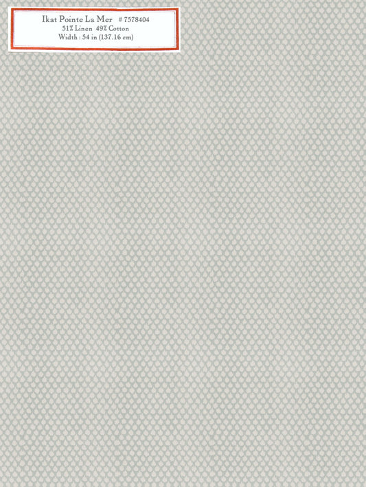 Home Decorative Fabric - Ikat Pointe La Mer