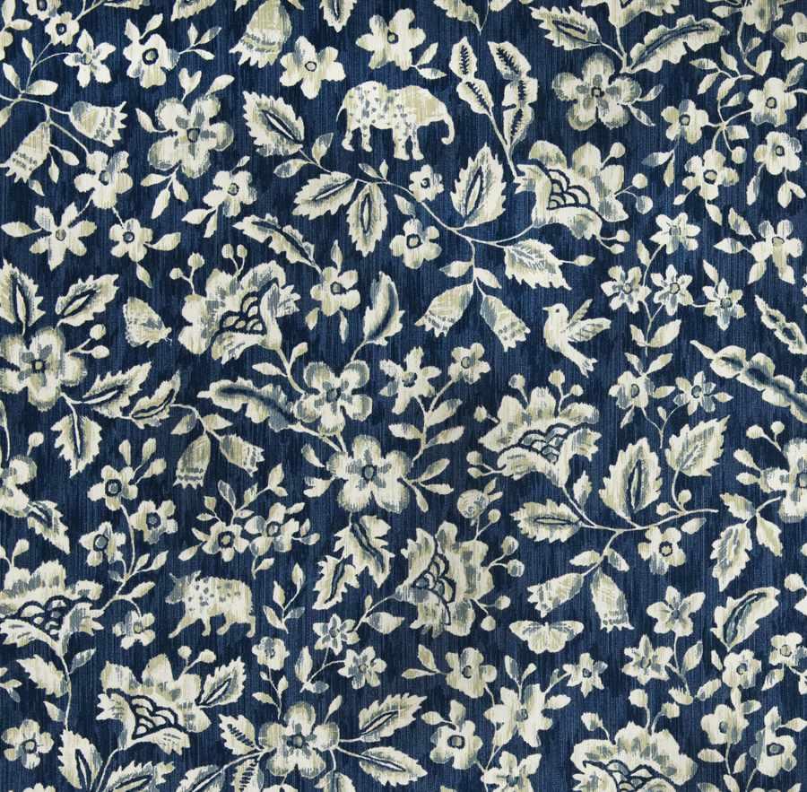 Home Decorative Fabric Indigo - Indra Bleu