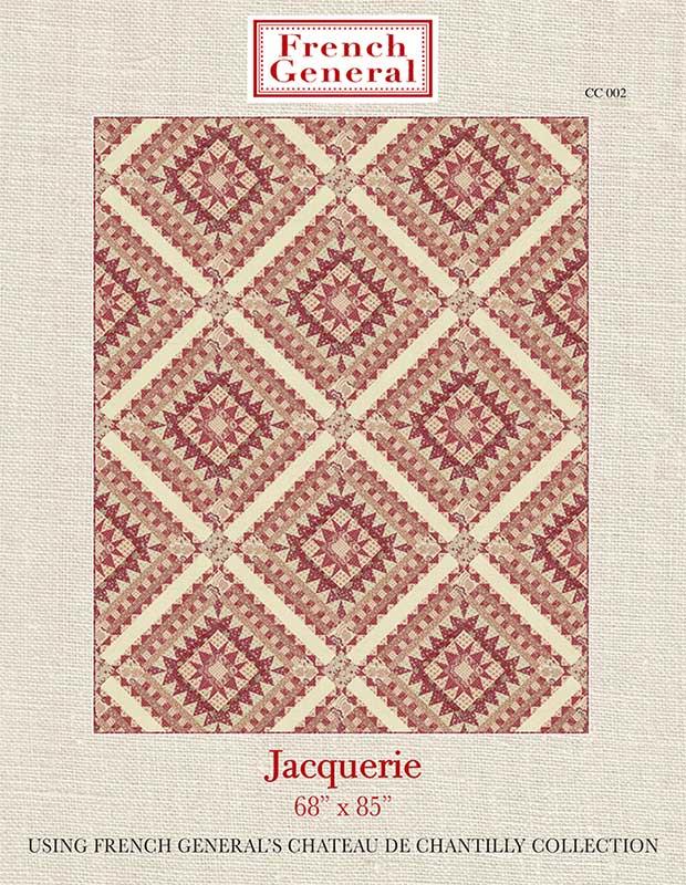 Jacquerie - Chateau De Chantilly Quilt Pattern Instructions