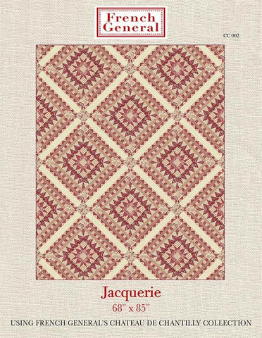 Jacquerie - Chateau De Chantilly Quilt Pattern Instructions / Pre-Order Ships October 2023