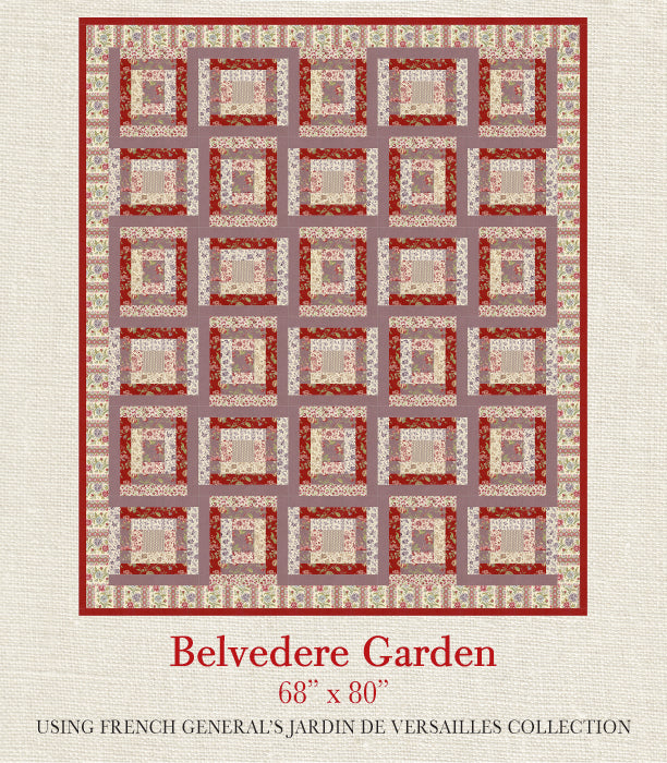 Jardin De Versailles - Belvedere Quilt Pattern