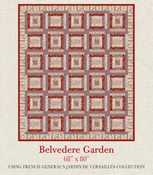 Jardin De Versailles - Belvedere Quilt Pattern