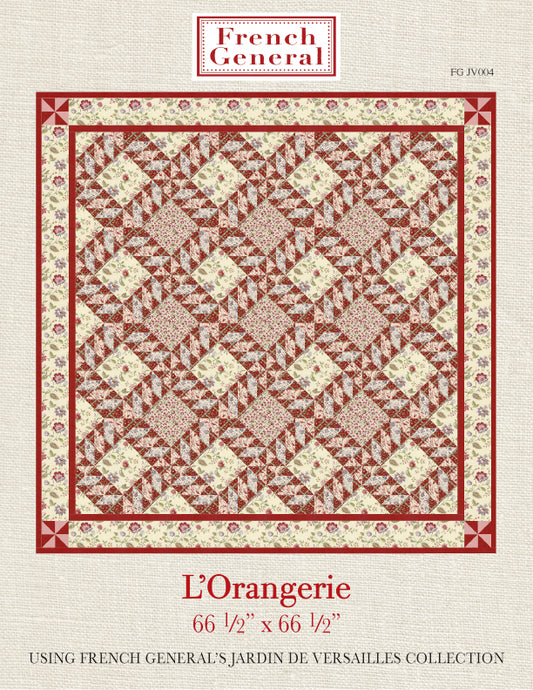 Jardin De Versailles - L'Orangerie Quilt Pattern