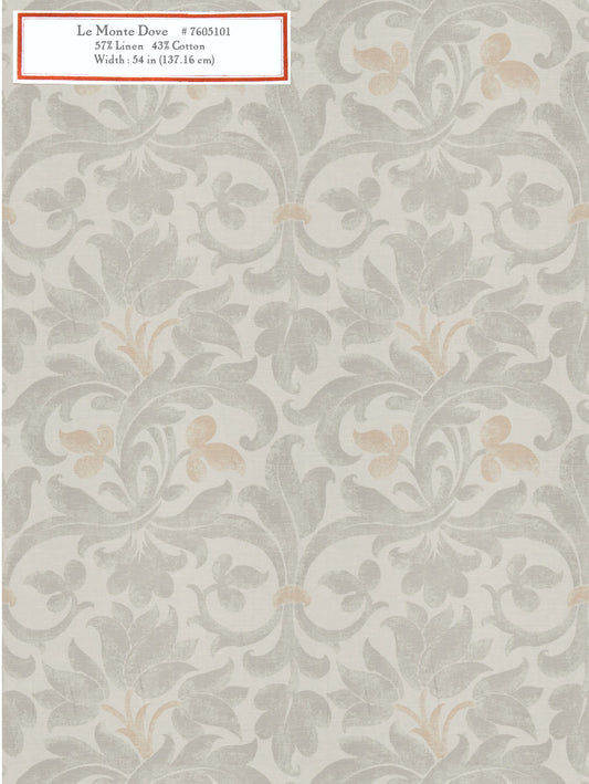 Home Decorative Fabric - Le Monte Dove