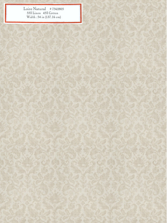 Home Decorative Fabric - Loire Natural