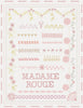 Madame Rouge Embroidery Sampler