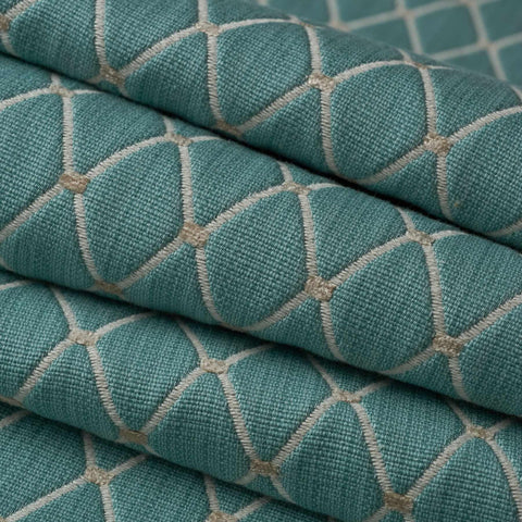 Home Decoartive Fabric Jardin - Margo Turquoise