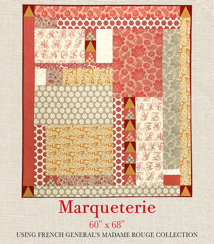 Madame Rouge - Marqueterie Quilt Pattern