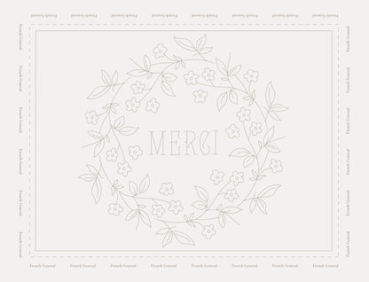 Merci Embroidery Sampler