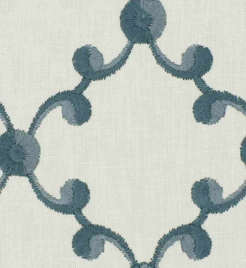 Home Decorative Fabric Indigo - Morisette Azur