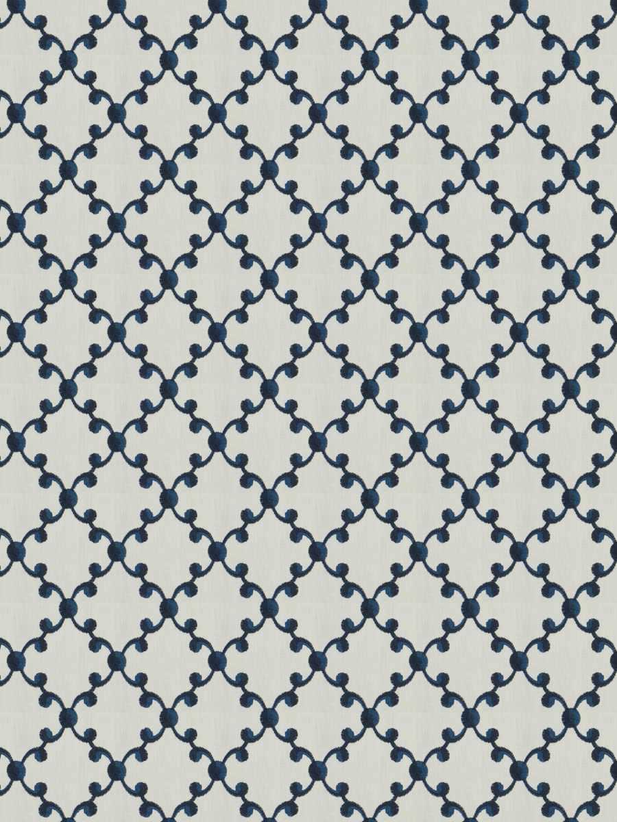 Home Decorative Fabric Indigo - Morisette Bleu