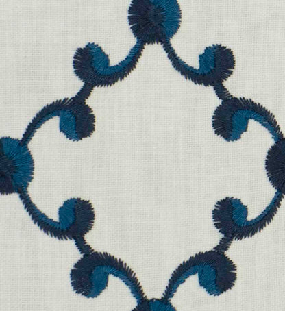 Home Decorative Fabric Indigo - Morisette Bleu