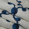 Home Decorative Fabric Indigo - Morisette Bleu