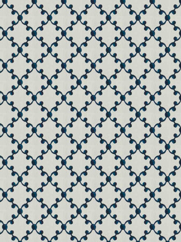 Home Decorative Fabric Indigo - Morisette Bleu