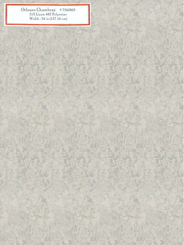 Home Decorative Fabric - Orleans Chambray