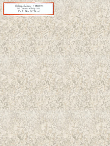 Home Decorative Fabric - Orleans Linen