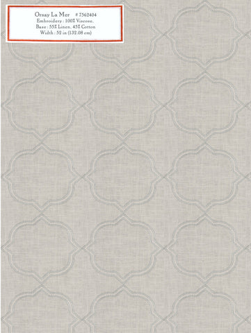 Home Decorative Fabric - Orsay La Mer