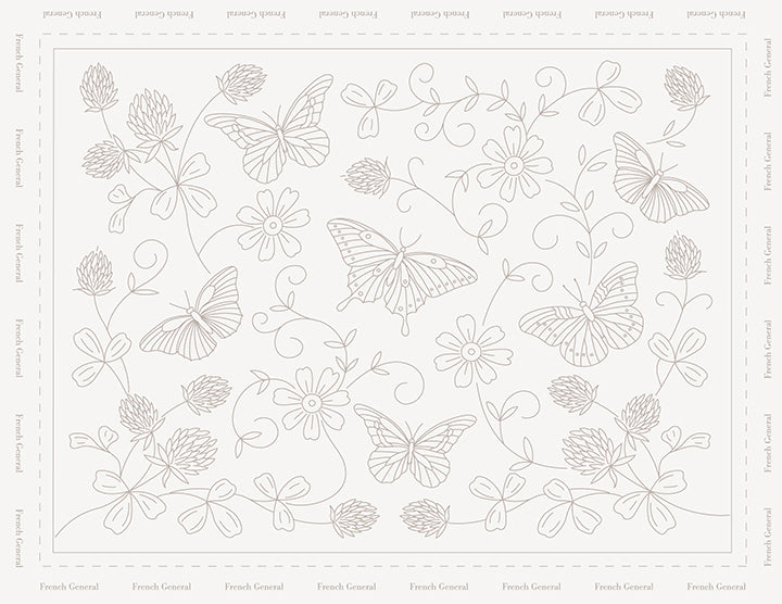Le Beau Papillon Embroidery Sampler