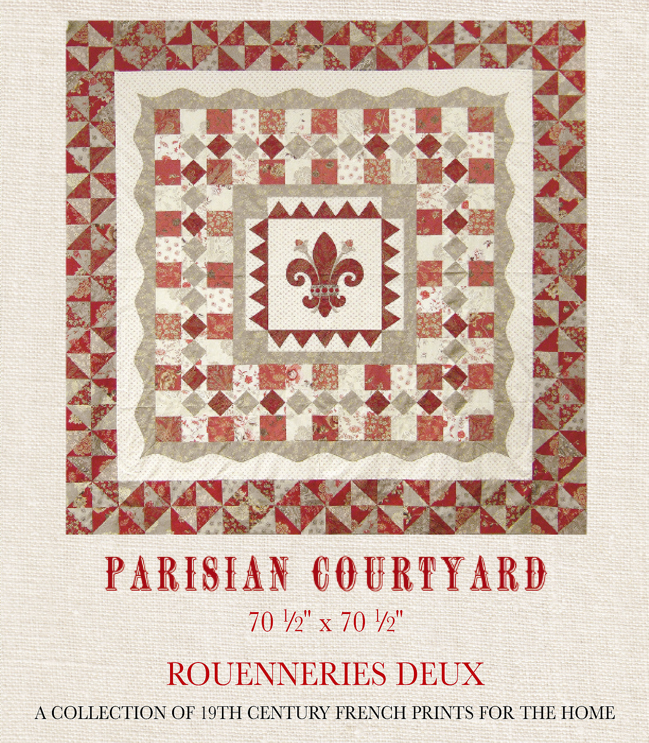 Parisian Courtyard Quilt Pattern