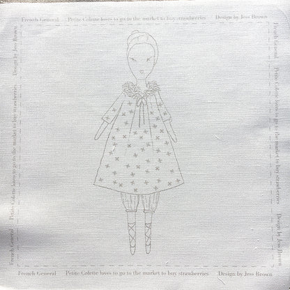 Petite Colette Embroidery Sampler Kit by Jess Brown