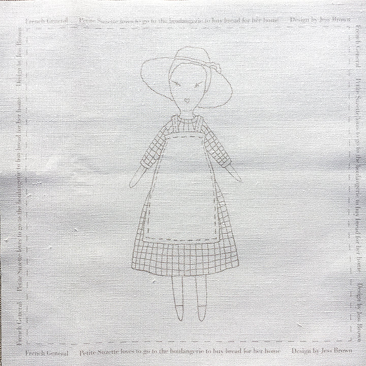 Petite Suzette Embroidery Sampler Kit by Jess Brown