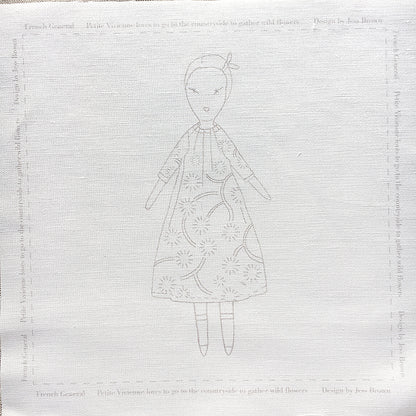 Petite Vivienne Embroidery Sampler Kit by Jess Brown