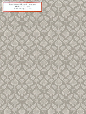 Home Decorative Fabric - Pondicherry Mineral