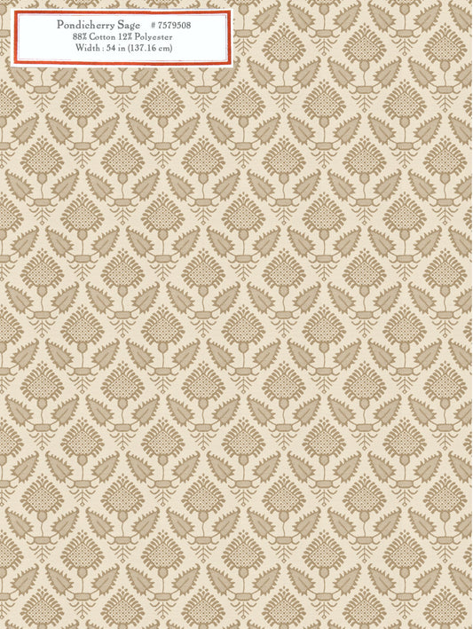 Home Decorative Fabric - Pondicherry Sage