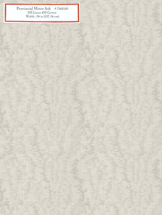 Home Decorative Fabric - Provincial Moire Ash