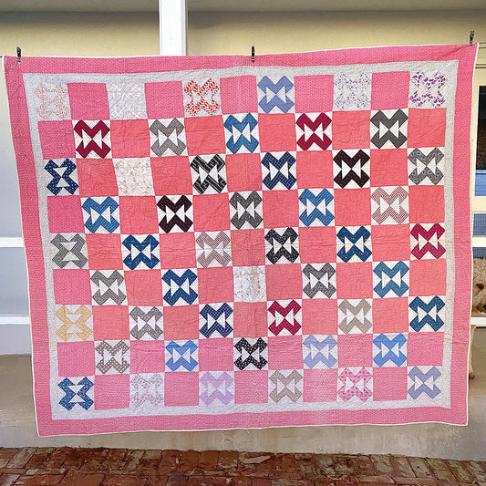 Vintage X Marks the Spot Quilt
