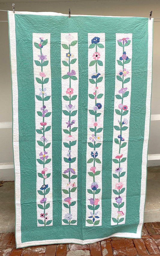 Floral Garden Appliqué Quilt
