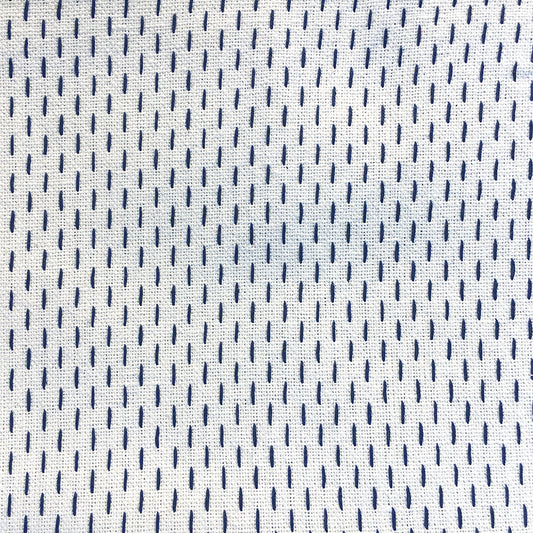 French Sashiko Pearl with Indigo