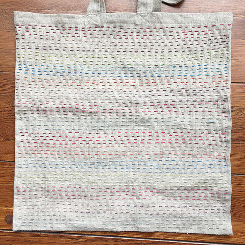 Variegated Sashiko Tote Kit
