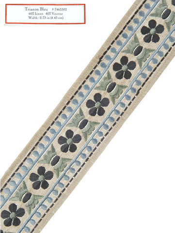 Home Decorative Trim - Trianon Bleu