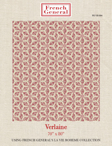 La Vie Boheme Verlaine Quilt Pattern Instructions