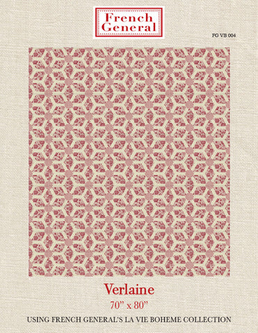 La Vie Boheme Verlaine Quilt Pattern Instructions