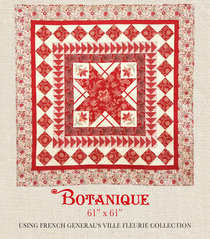 Ville Fleurie - Botanique Quilt Pattern