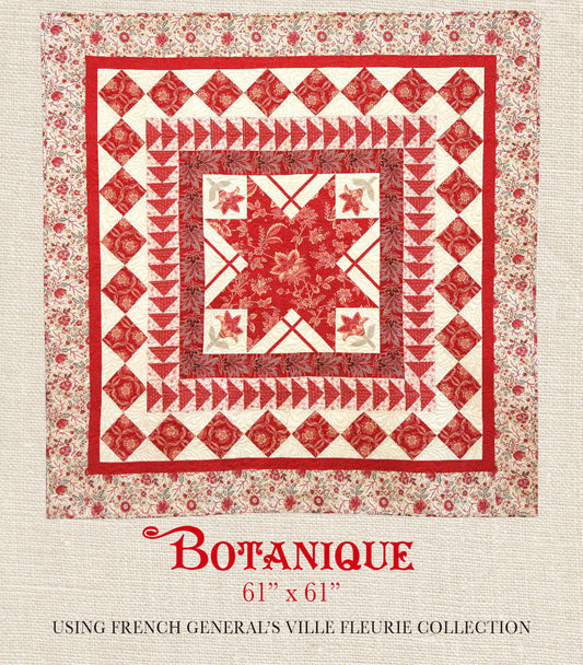 Ville Fleurie - Botanique Quilt Pattern